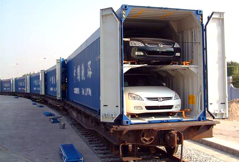 Железнодорожные перевозки авто цена из Санкт-Петербурга в Ангарска
