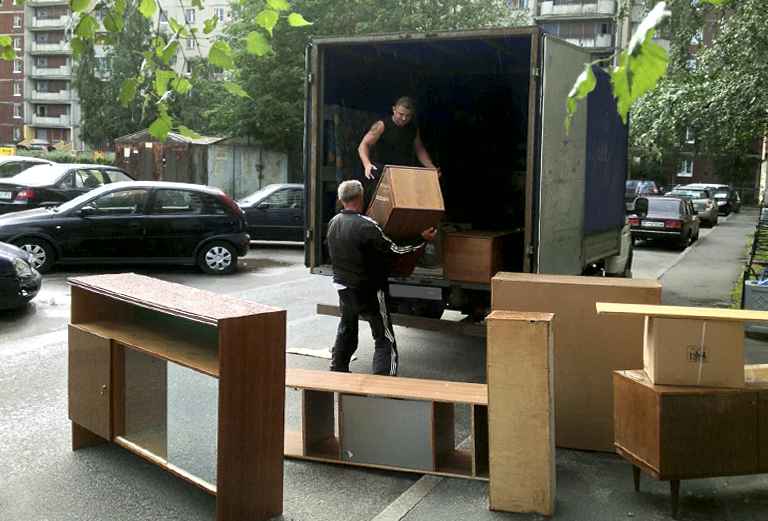 Заказ грузовой газели для доставки мебели : Домашние вещи из Омска в Санкт-Петербург