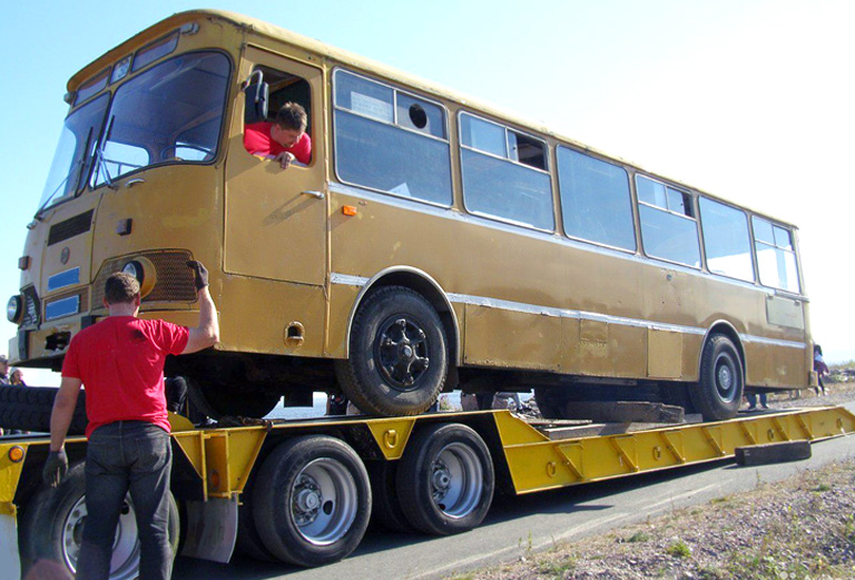 Доставка кузов двухэтажного автобуса setra из Германия, Гамбург в Россия, Грозный
