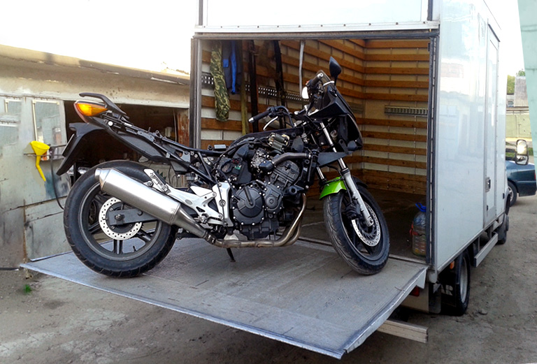 Перевозка мотоцикла из Ульяновска в Озерска