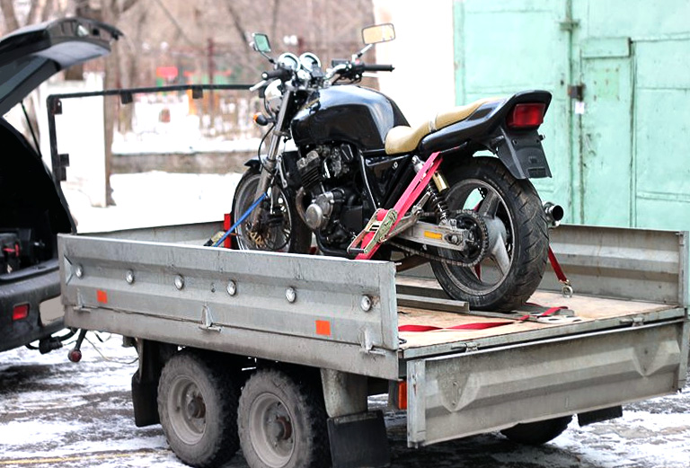Перевозка мотоцикла suzuki bandit 400 bandit 400 / 1996 г / 1 шт из Сочи в Омск